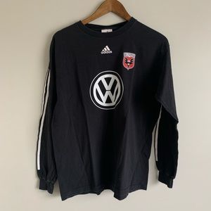 Adidas DC United MLS long sleeve T-shirt men’s XL